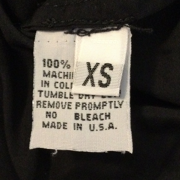 XS Mona Thalheimer Crew Neck black zipper tunic vest - Picture 15 of 16